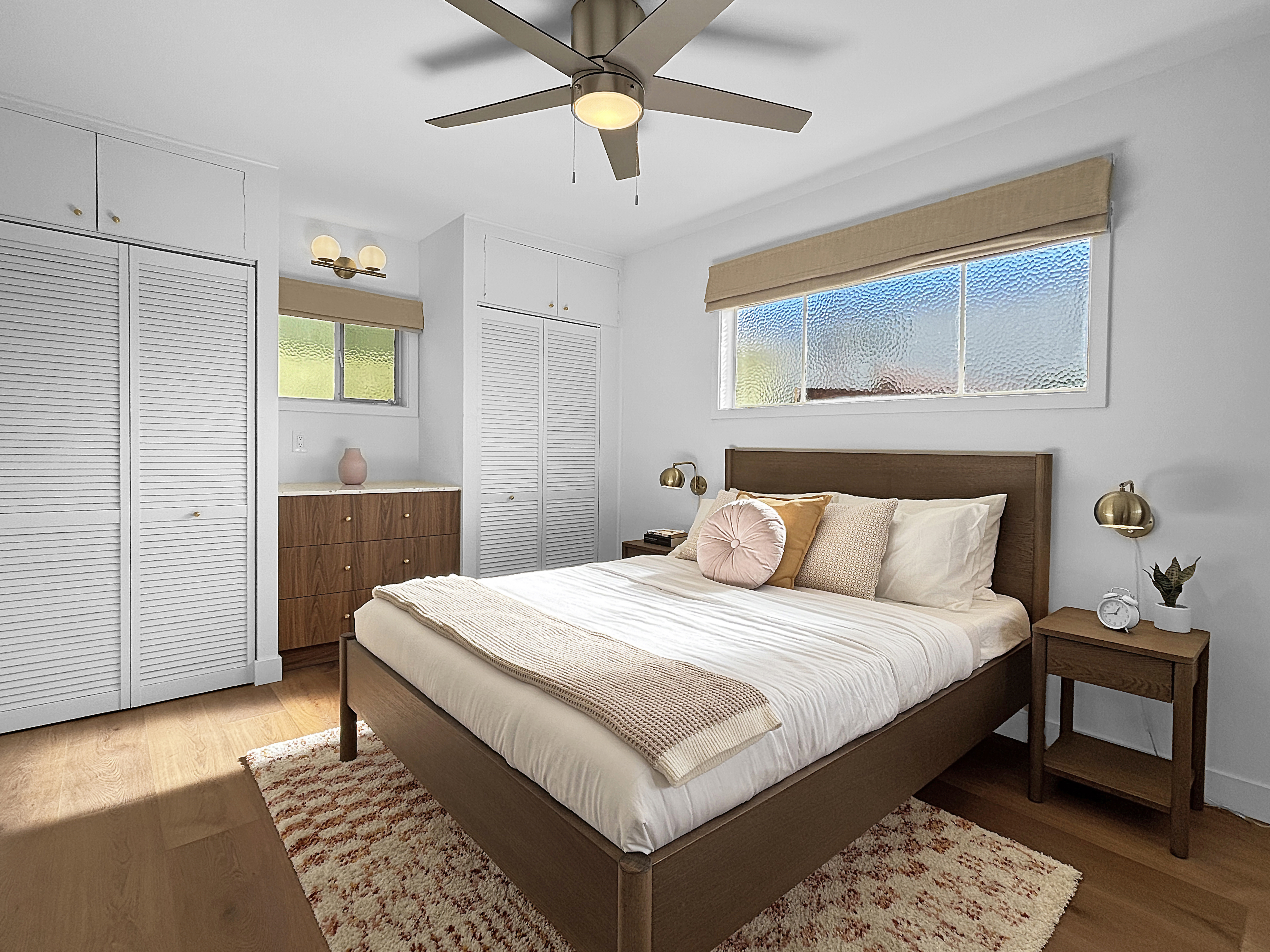 Bedroom with dresser