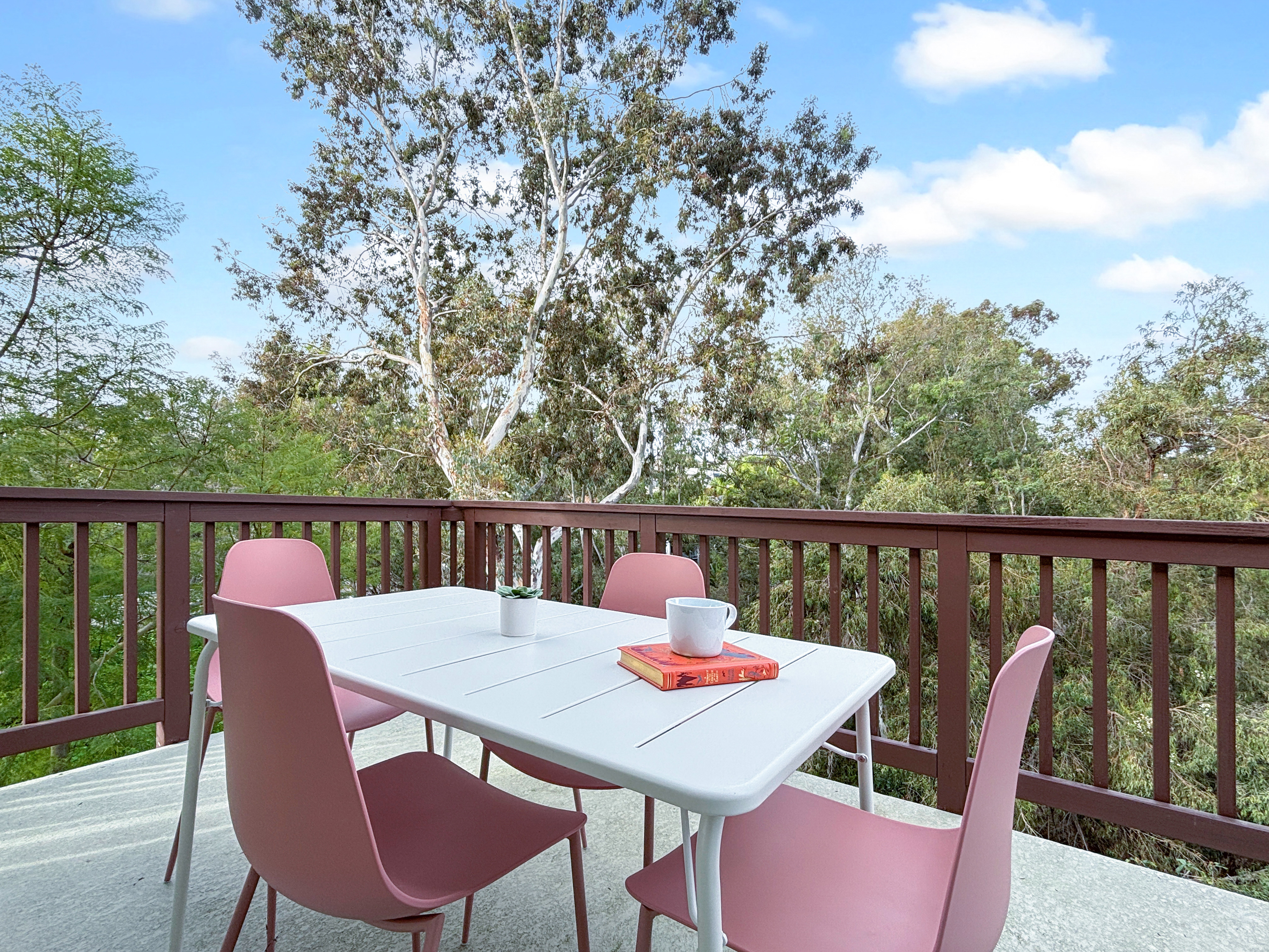 Private balcony