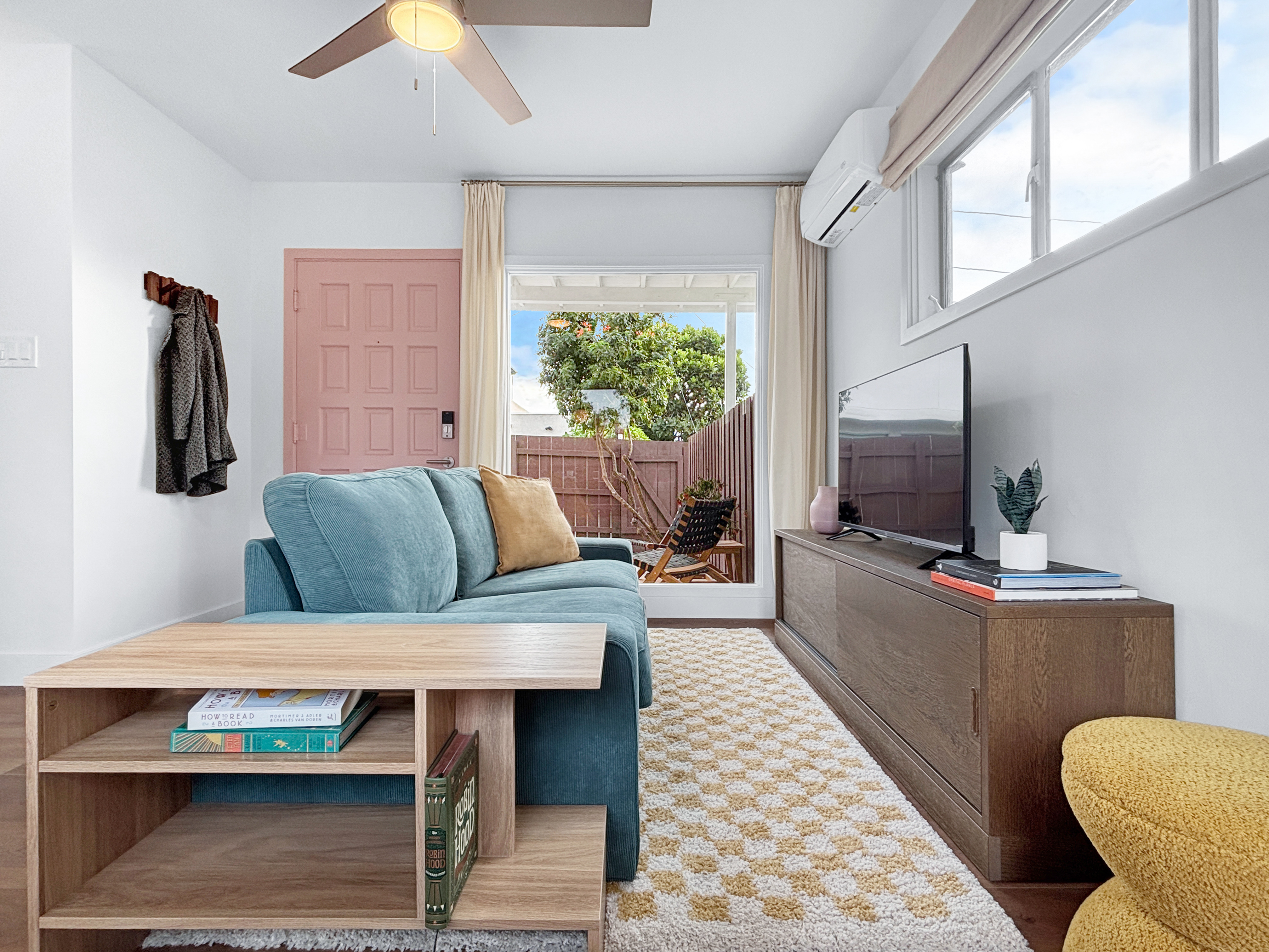 Living room towards front