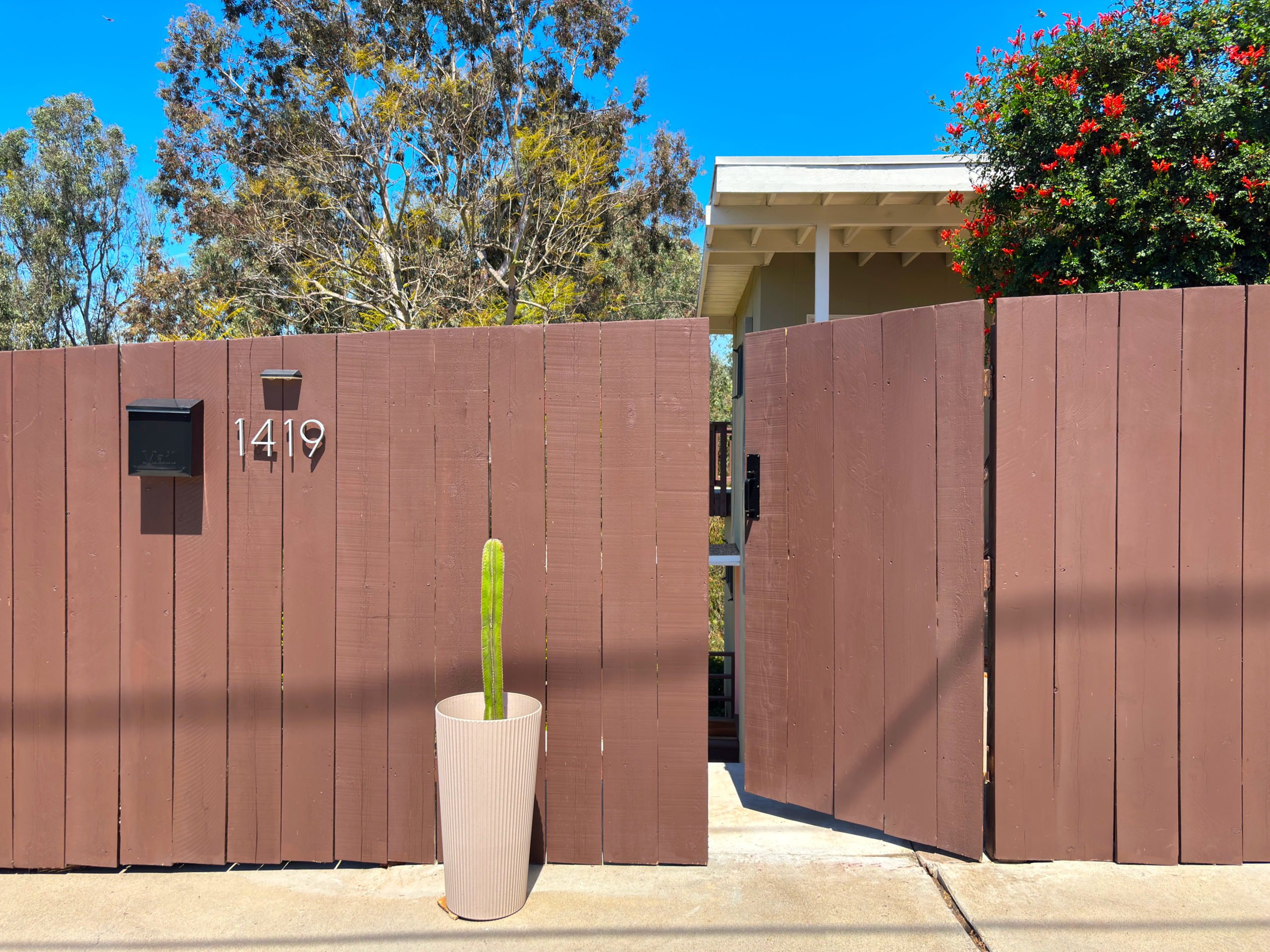 Studio entry gate